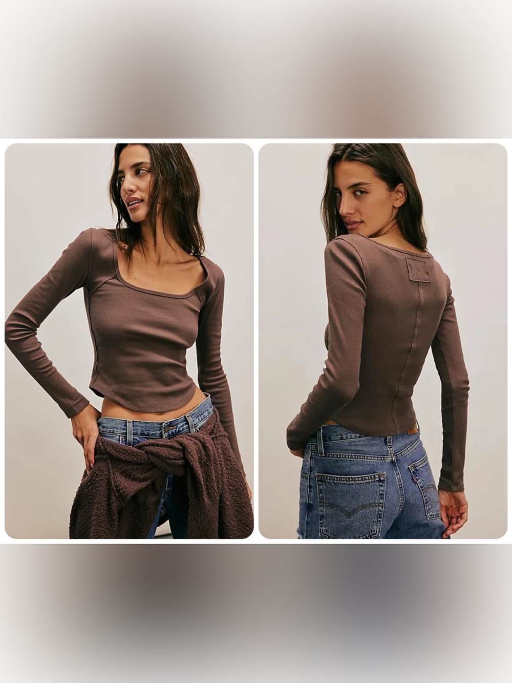Free People We The Free Hummingbird Long-Sleeve Top